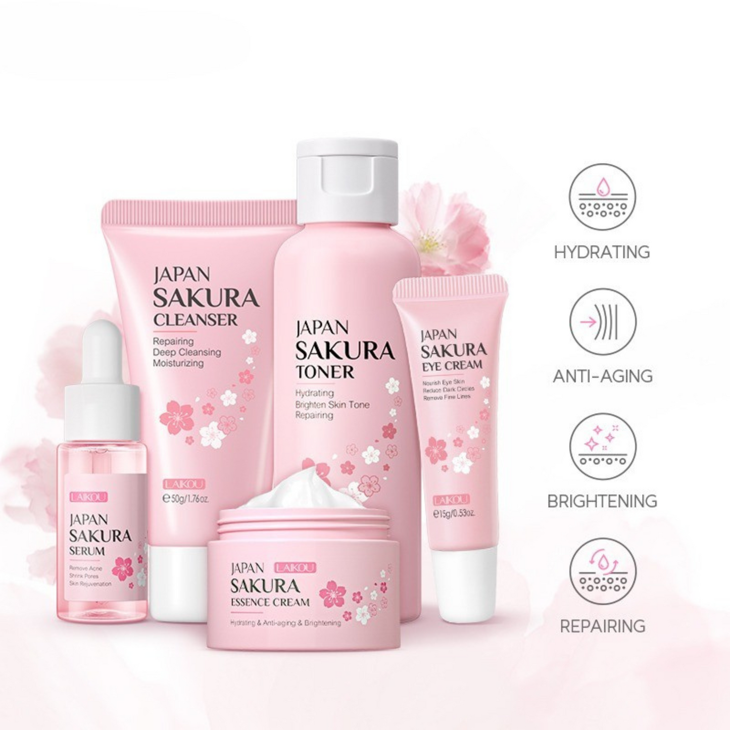 LAIKOU Sakura Skincare Set