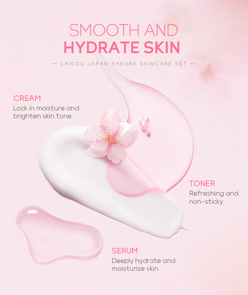 LAIKOU - Japan Sakura Skincare Set